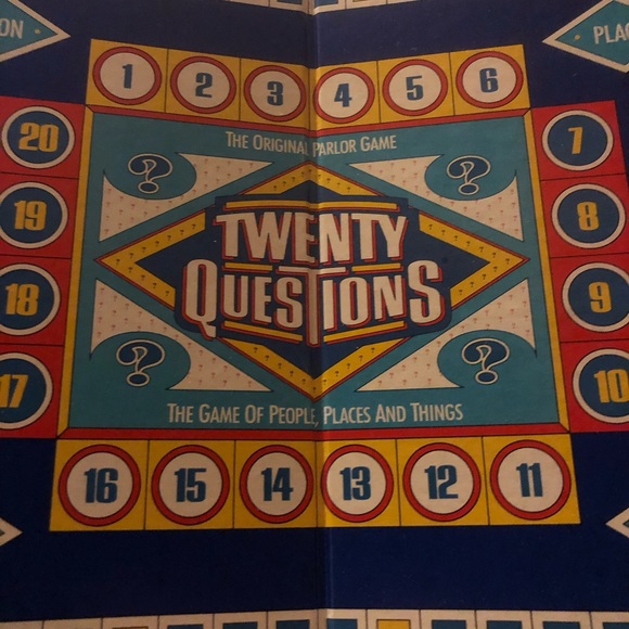 Vintage 1987 Twenty Questions Game - Picture 9 of 14